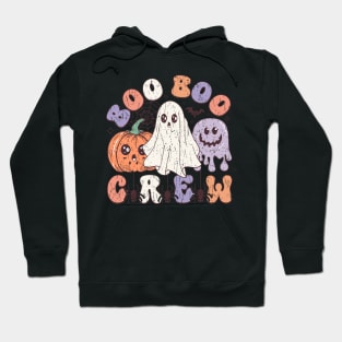 Vintage Halloween , Retro Funny Ghost Hoodie